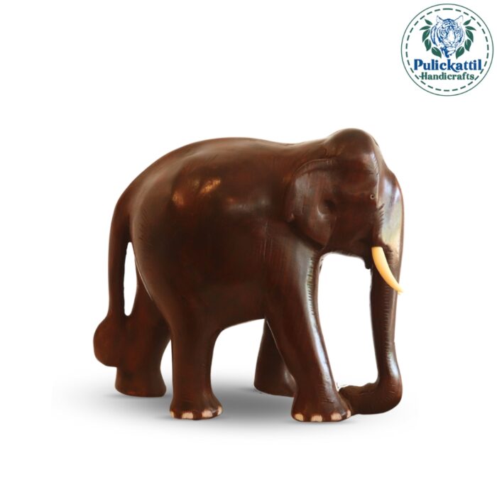 Timber Tusker Wooden Elephant - Image 2